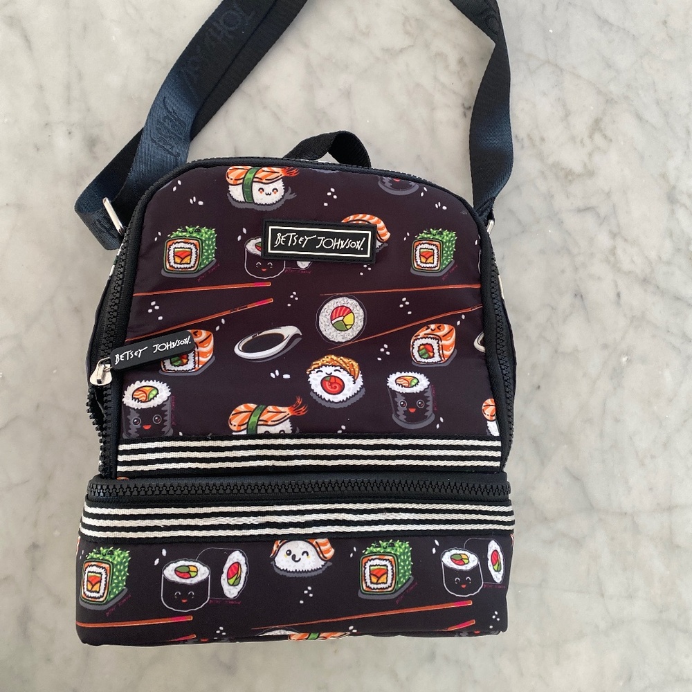*SOLD* Betsey Johnson Sushi lunchbox
